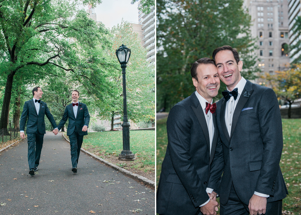 Same-sex wedding at Museum of Art and Design, New York