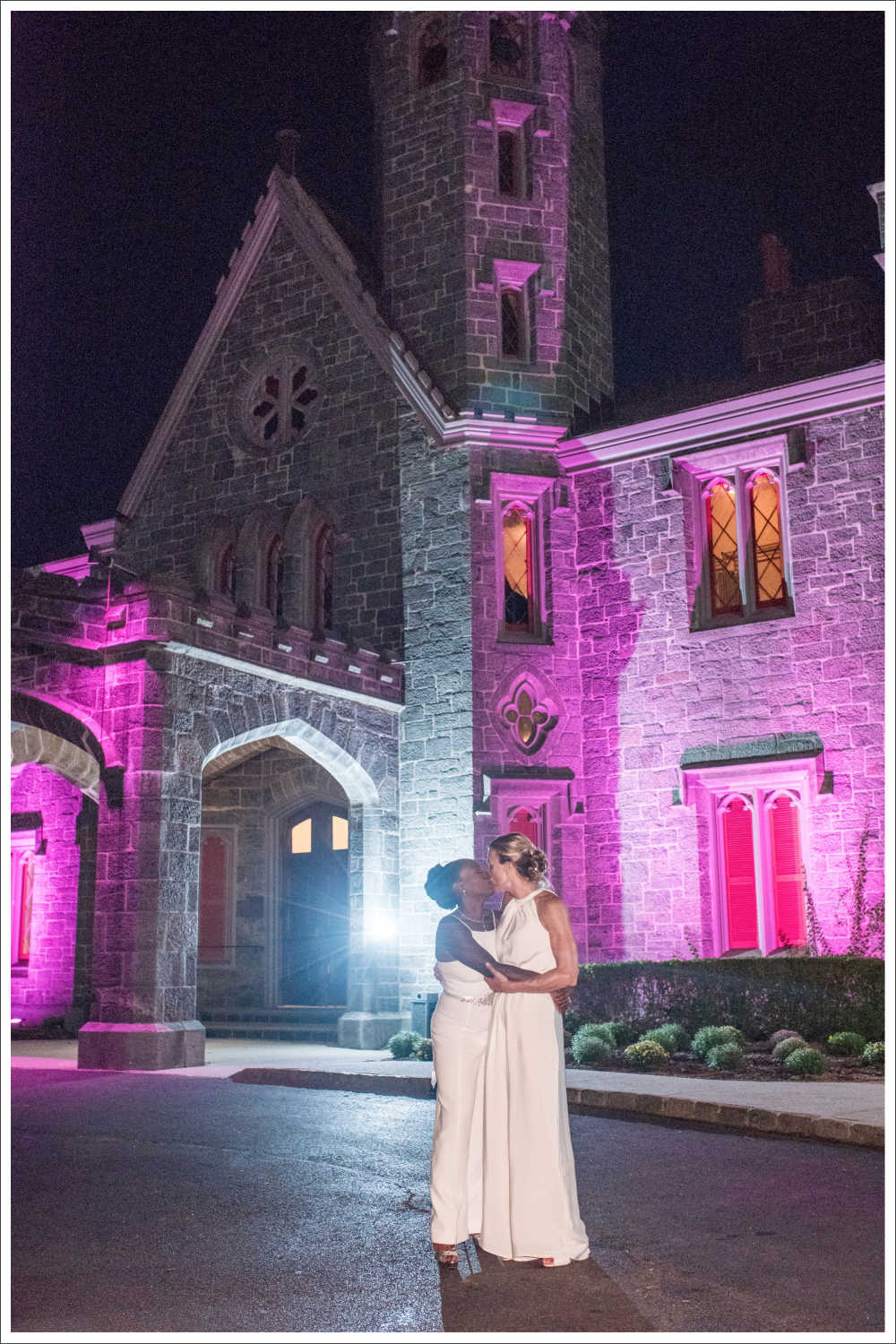 Liz & Keisha's romantic wedding at Whitby Castle, Rye, NY