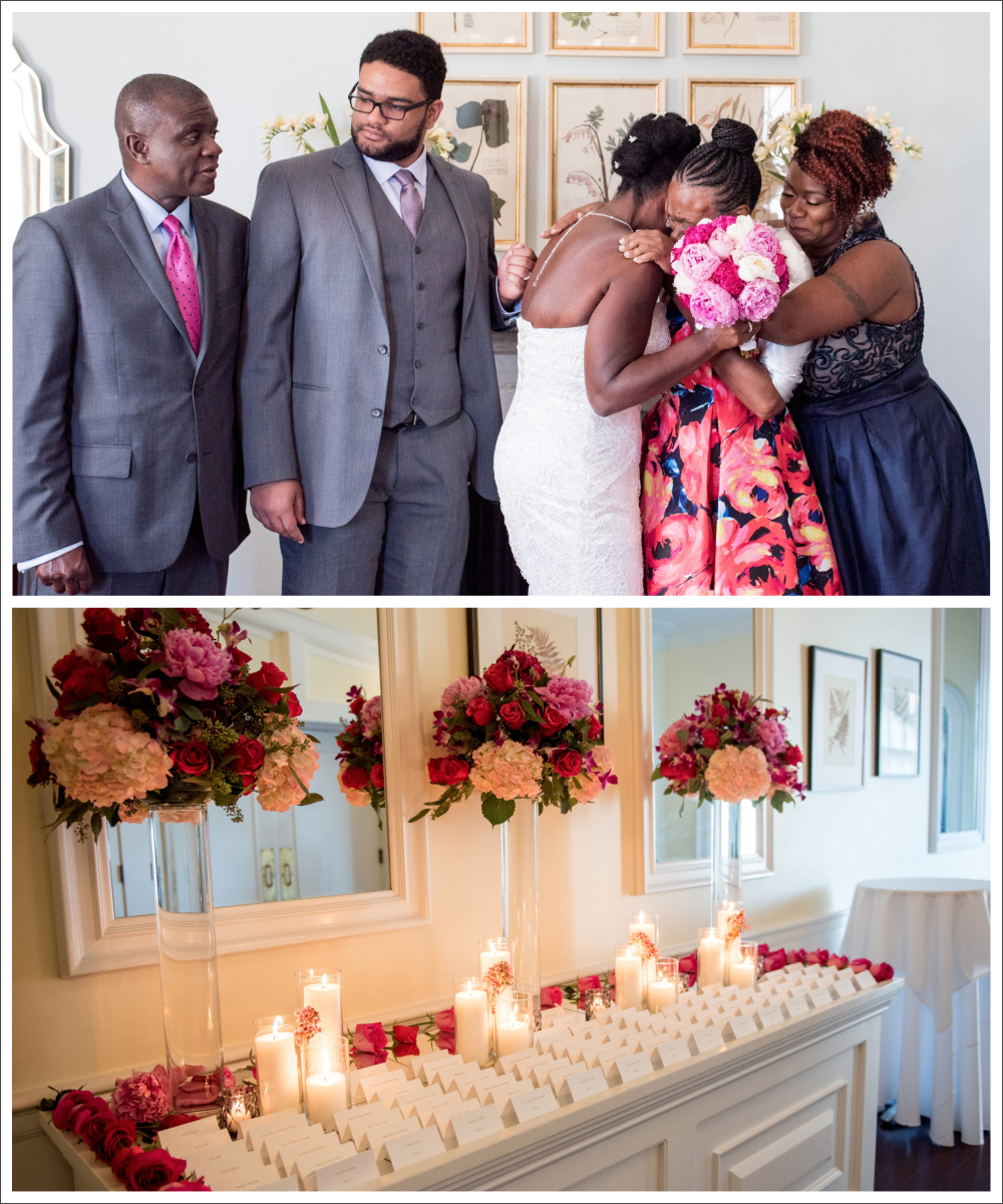 Liz & Keisha's romantic wedding at Whitby Castle, Rye, NY