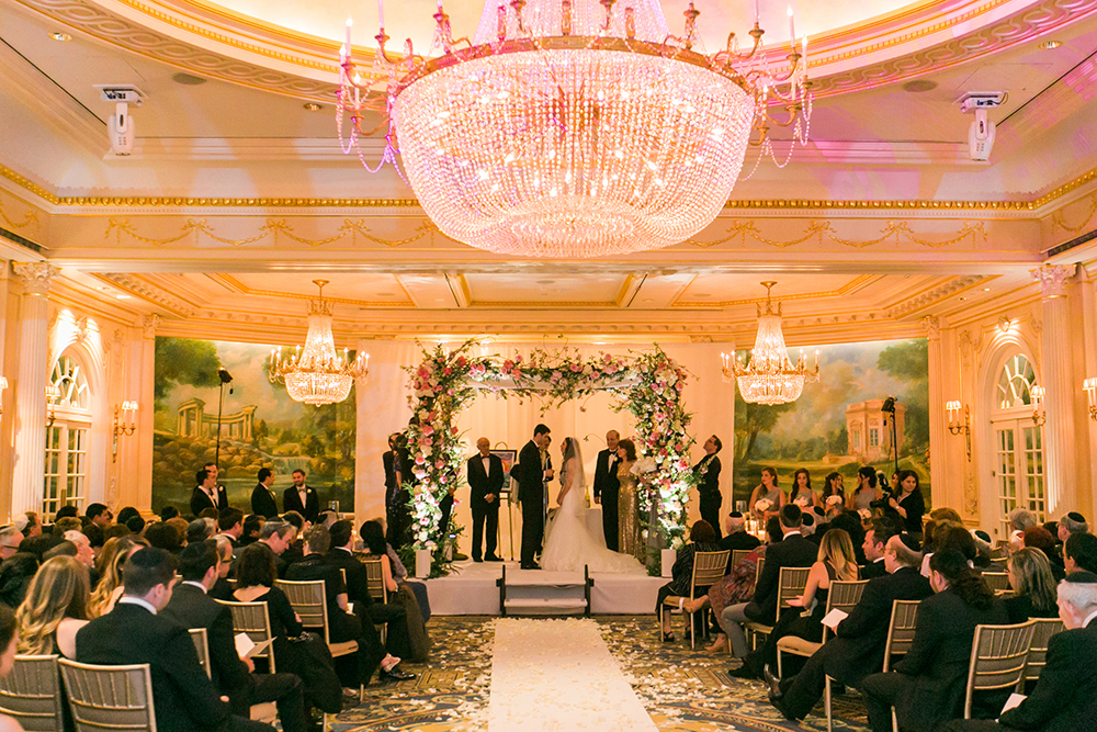 Wedding Ceremony at Essex House in New York